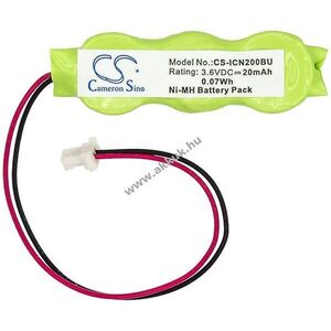 Helyettesítő cmos akku Symbol MC9090 V15H 3V 20mAh 3.6V 0.07Wh kép