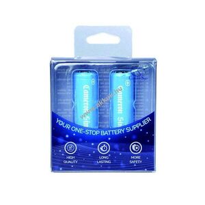 Helyettesítő ipari akku 18490 1600mAh 5.92Wh 2db/csomag forrfüllel 3.7V kép