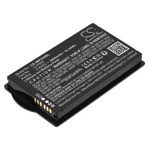 Helyettesítő vonalkódolvasó akku IDATA K3 CLP606 4800mAh 18.24Wh 3.8V kép