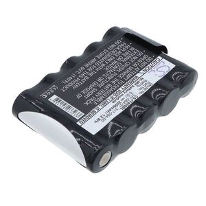 Helyettesítő vonalkódolvasó akku Intermec Pen Key 6210 317-084-00 2000mAh 12Wh 6V kép