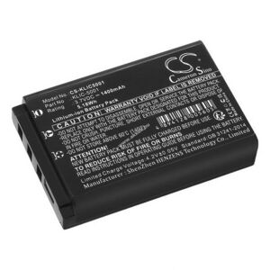 Helyettesítő kamera akku Sanyo Xacti VPC-WH1 DB-L50 1400mAh 5.18Wh Li-Ion 3.7V kép