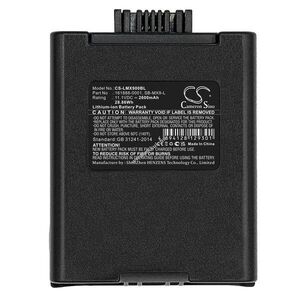 Helyettesítő vonalkódolvasó akku LXE MX9 161888-0001 2600mAh 28.86Wh Li-Ion 11.1V kép