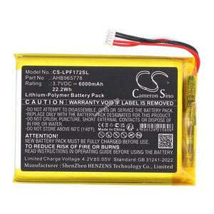 Helyettesítő bébiőr akku LeapFrog LF1726-2FHD AHB965778 6000mAh 22.2Wh 3.7V kép