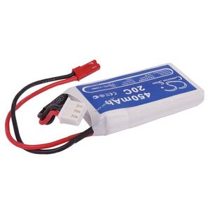 Helyettesítő akku RC 450mAh 7.4V kép