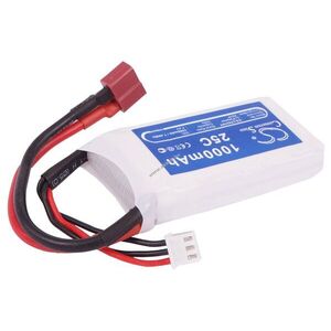 Helyettesítő akku RC 1000mAh 7.4V kép