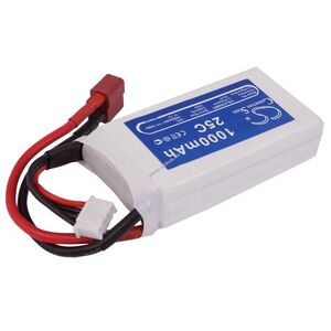 Helyettesítő akku RC 1000mAh 11.1V kép