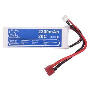 Helyettesítő akku RC 2200mAh 7.4V kép