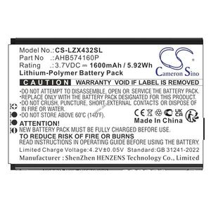 Helyettesítő diagnosztikai szkenner akku Launch X431 AHB574160P 1600mAh 5.92Wh 3.7V kép