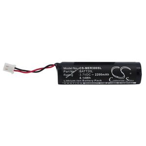 Helyettesítő dab digitális rádió akku Midland ER300 BATT20L 2200mAh 8.14Wh 3.7V kép
