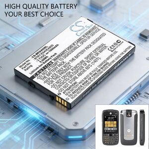 Helyettesítő vonalkódolvasó akku Symbol ES400 BTRY-ES40EAB00 1500mAh 5.55Wh 3.7V kép