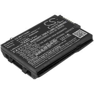 Helyettesítő vonalkódolvasó akku Motorola TC70 82-171249-01 4550mAh 16.84Wh 3.7V kép