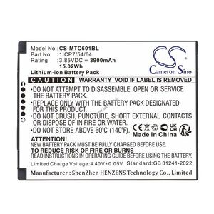 Helyettesítő vonalkódolvasó akku iMozen TC601 1ICP7/54/64 3900mAh 15.02Wh 3.85V kép
