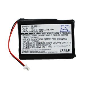 Helyettesítő akkupakk 1600mAh 5.92Wh 3.7V kép