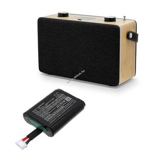 Helyettesítő dab digitális rádió akku Roberts Revival Icon BP18650-3S1P 3350mAh 36.18Wh 10.8V kép