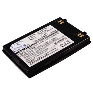 Helyettesítő kamera akku Samsung VP-X300 SB-P120A 1200mAh 4.44Wh 3.7V kép