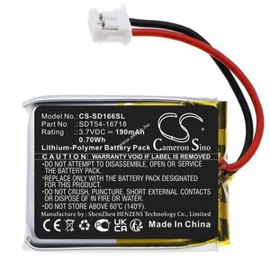 Helyettesítő kutyanyakörv akku SportDog YardTrainer YT-100 SDT54-16718 190mAh/0.7Wh 3.7V kép