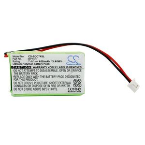 Helyettesítő kutyanyakörv akku Dogtra Receiver 2500T BP74R 460mAh 3.4Wh 7.4V kép