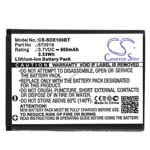 Helyettesítő riasztórendszer akku SEDEA S5/570919 900mAh 3.33Wh 3.7V kép
