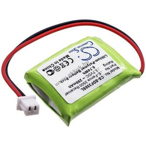 Helyettesítő kutyanyakörv akku Dogtra E-Fence 3500 Receiver 200mAh 0.74Wh 3.7V kép