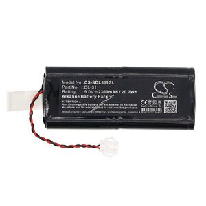 Helyettesítő ajtózár elem DoorLock DL-31 2300mAh 20.7Wh 9V kép