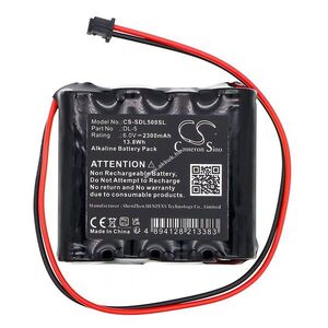 Helyettesítő ajtózár elem KeyLock S740012 2300mAh/13.8Wh 6V kép