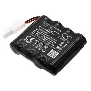 Helyettesítő ajtózár elem SAG Schlagbaum 3850000.020.000 2600mAh 15.6Wh 6V kép