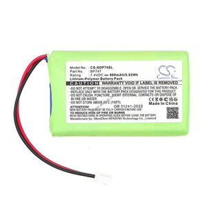 Helyettesítő kutyanyakörv akku Dogtra Transmitter 2500T BP74T 800mAh 5.92Wh 7.4V kép