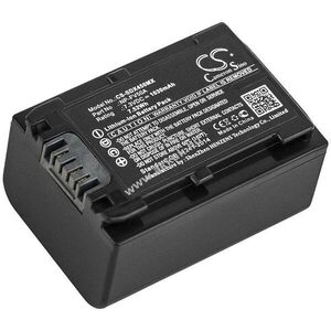 Helyettesítő kamera akku Sony FDR-AX40 NP-FV50A 1030mAh/7.52Wh Li-ion 7.3V kép