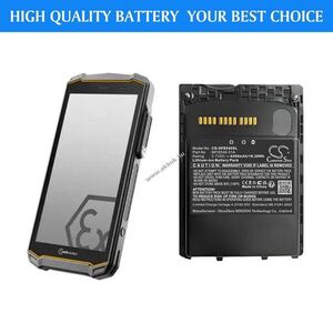 Helyettesítő vonalkódolvasó akku i.safe Mobile BPIS540.2A BPIS540.01A 4400mAh 16.28Wh 3.7V kép