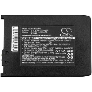 Helyettesítő akku Swisscom TOP S317 500mAh 1.8Wh 3.6V kép