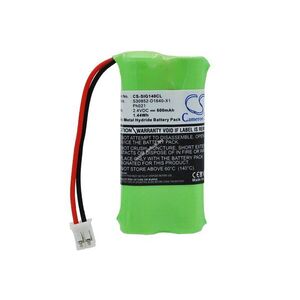 Helyettesítő akku Siemens Gigaset 140/PH021 600mAh 1.44Wh 2.4V kép