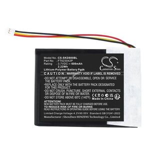 Helyettesítő vonalkódolvasó akku Socket Mobile S860 FT623042P 600mAh/2.22Wh 3.7V kép