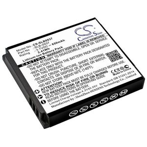 Helyettesítő kamera akku Samsung L830 SLB-0937 650mAh 2.41Wh 3.7V kép