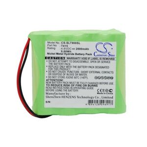 Helyettesítő dab digitális rádió akku Schaub Lorentz TL900 T415 2000mAh 9.6Wh 4.8V kép