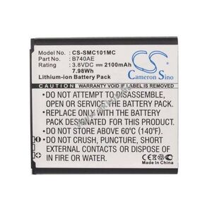 Helyettesítő kamera akku Samsung Galaxy S4 Zoom B740AE 2100mAh Li-Ion 3.8V 7.98Wh kép