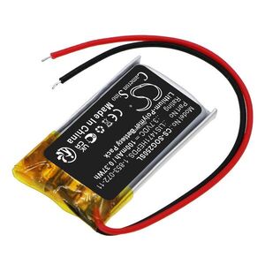 Helyettesítő 3d szemüveg akku Sony TDG-250 LIS1471HEPDS 100mAh 0.37Wh 3.7V kép