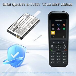 Helyettesítő akku SpectraLink S35 1200mAh 4, 44Wh 3.7V kép