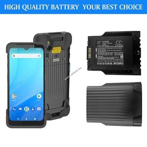 Helyettesítő vonalkódolvasó akku Unitech PA768 1400-900069G 5100mAh 19.64Wh 3.85V kép