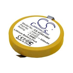 Helyettesítő cmos elem VeriFone VX610 530mAh 1.59Wh Lithium 3V kép