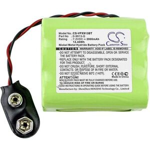 Helyettesítő riasztórendszer akku Visonic Powermax 0-9913-Q 2000mAh 14.4Wh 7.2V kép