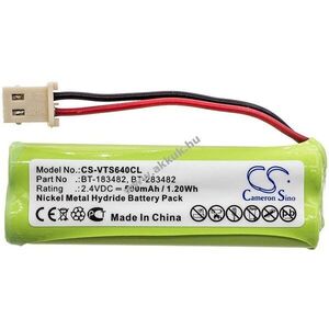Helyettesítő akku V Tech 89134801 BT-183482 500mAh/1.2Wh 2.4V kép