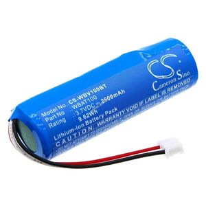 Helyettesítő riasztórendszer akku Videofied W panels WBAT100 2600mAh 9.62Wh 3.7V kép