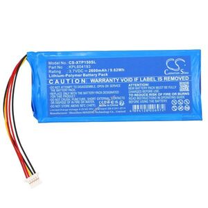 Helyettesítő diagnosztikai szkenner akku XTOOL TP150 2600mAh 9.62Wh 3.7V kép
