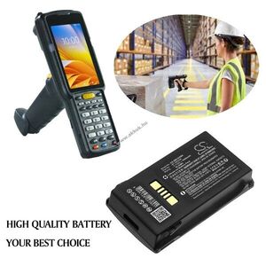 Helyettesítő vonalkódolvasó akku Zebra MC33 BT-000337 5200mAh 19.24Wh 3.7V kép