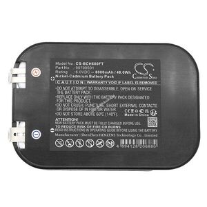 Helyettesítő zseblámpa akku Bosch Eisemann Halo 6 90700501 8000mAh 48Wh 6V kép