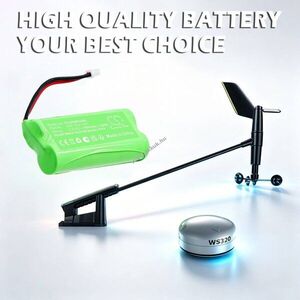 Helyettesítő mérőműszer akku B&G WS320 000-15141-001 2.4V 600mAh 1.44Wh kép