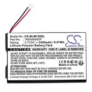 Helyettesítő mérőműszer akku Bosch GLM120C 1600A00E0F 2450mAh 9.07Wh 3.7V kép