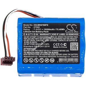 Helyettesítő zseblámpa akku Bright Star LightHawk 07880 10200mAh 75.48Wh 7.4V kép