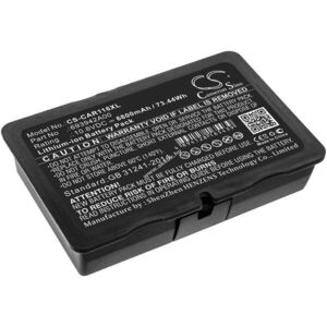 Helyettesítő mérőműszer akku Chauvin Arnoux C.A 6116N 693942A00 6800mAh 73.44Wh 10.8V kép