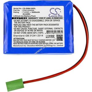 Helyettesítő mérőműszer akku CEMB DWA 1000 CGA103450A 3600mAh 26.64Wh 7.4V kép